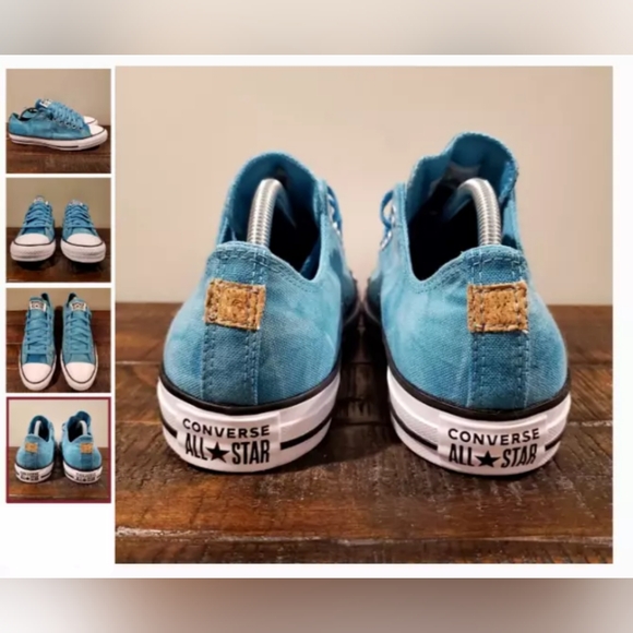 Converse Chuck Taylor Low Top - Harbor Teal Tie Dye - Picture 9 of 11